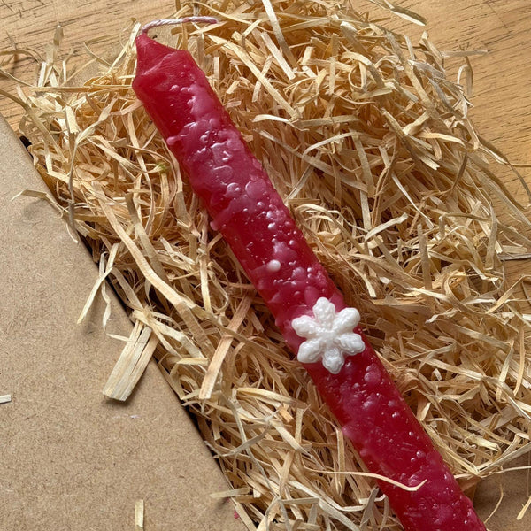 Vela Floco de Neve (25cm)