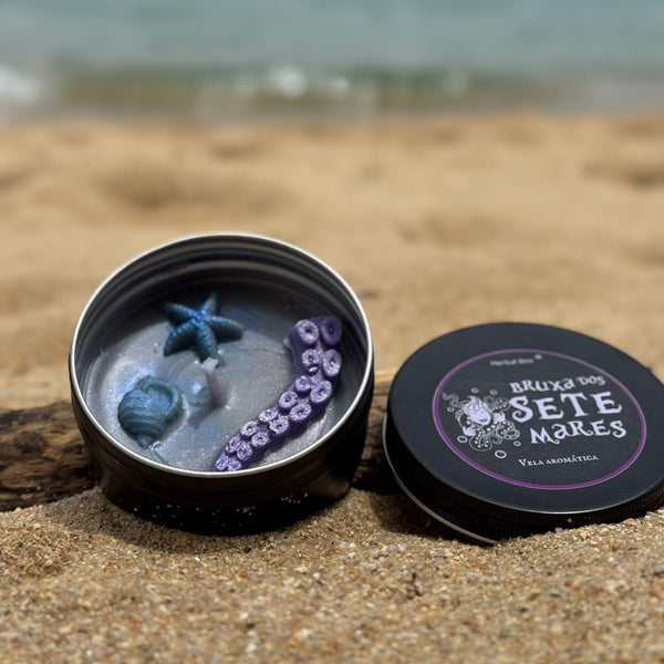 Vela aromática “Bruxa dos Sete Mares”