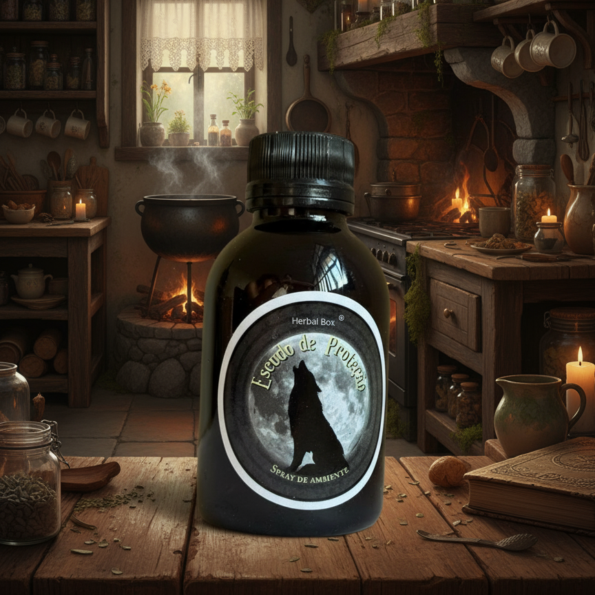 Spray energético - Escudo de Proteção