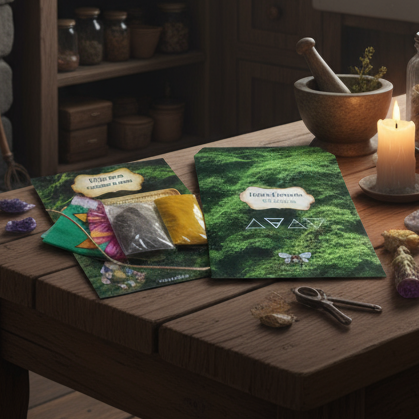 Kit de Feitiço da Terra - Enraizar a Sorte