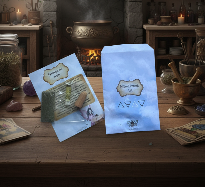 Kit de Feitiço do Ar - Revelação dos ventos