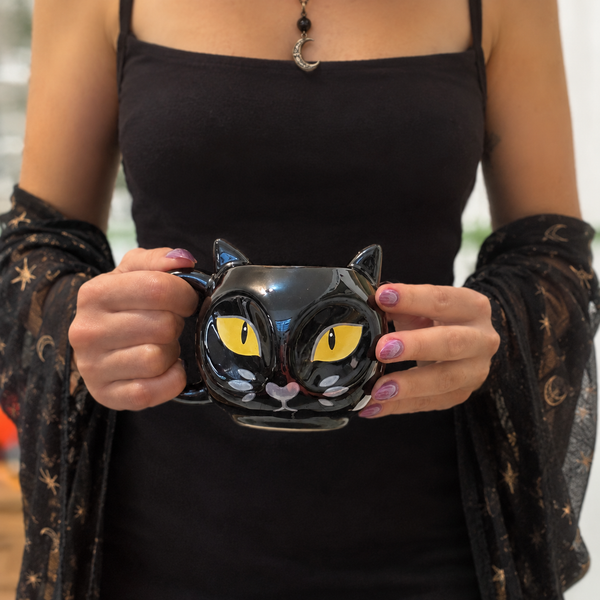Xícara Gato Familiar