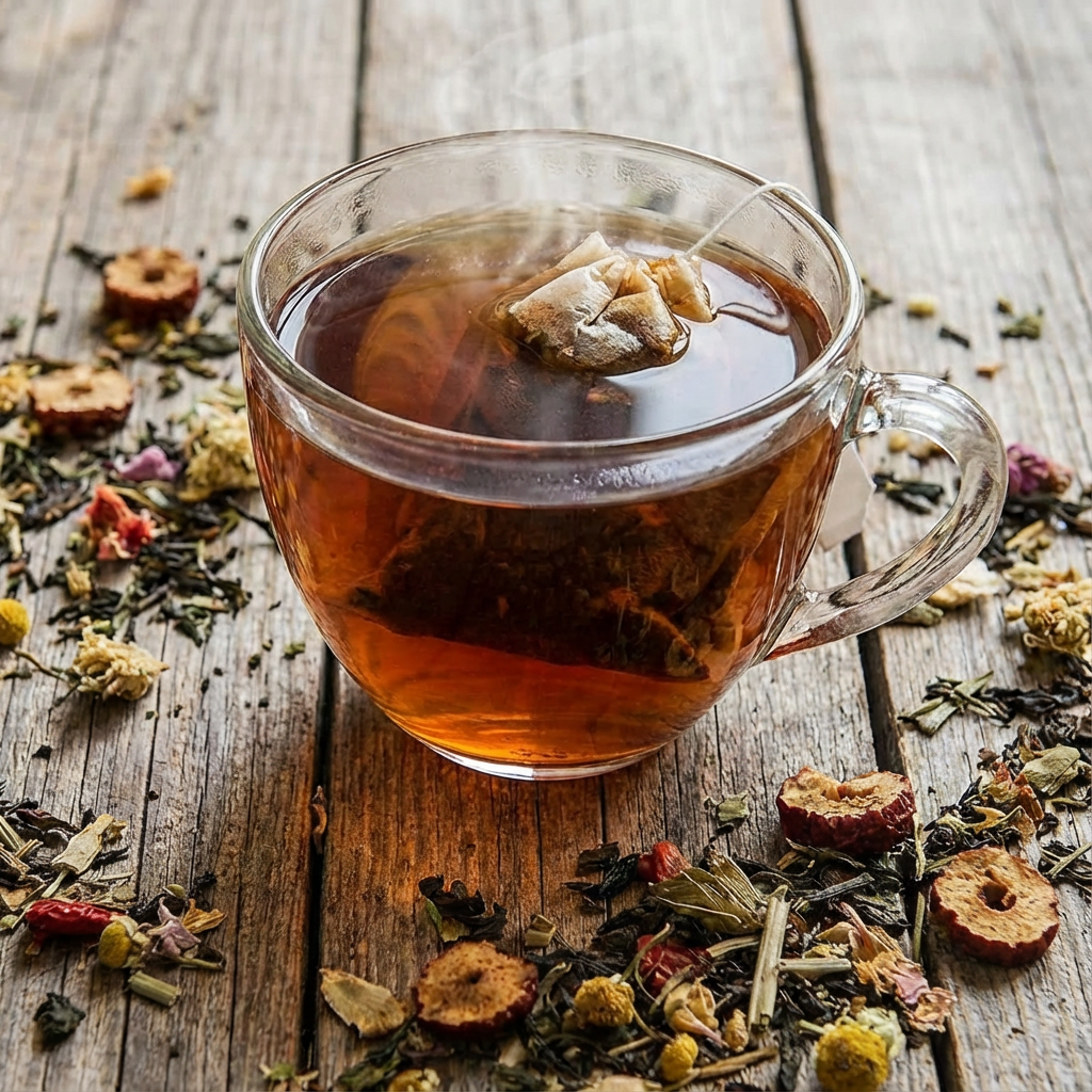 Sachês biodegradáveis para Chá