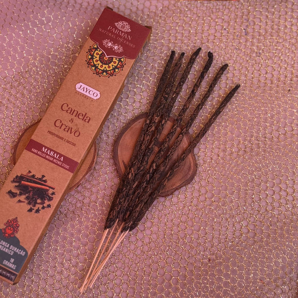 Kit 2 Incensos Premium Canela e Cravo