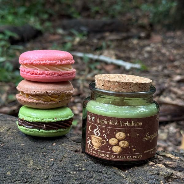 Vela Aromática "Chá da Tarde na Casa da Vovó"