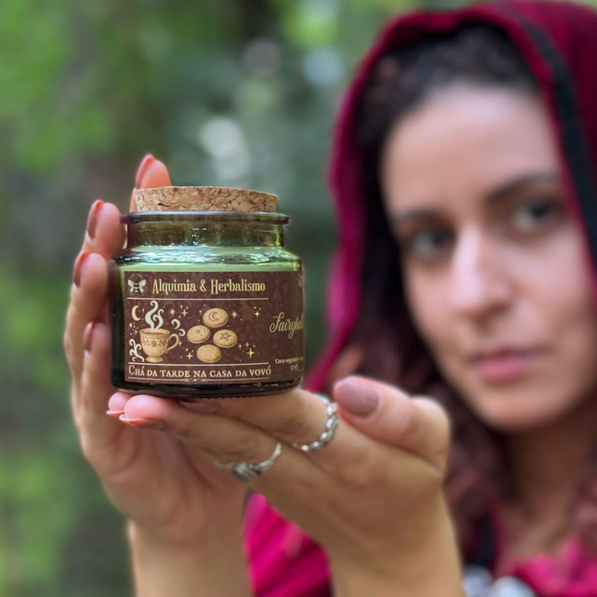 Vela Aromática "Chá da Tarde na Casa da Vovó"