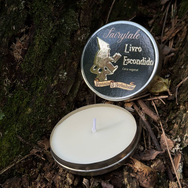 Vela Aromática "Livro Escondido"
