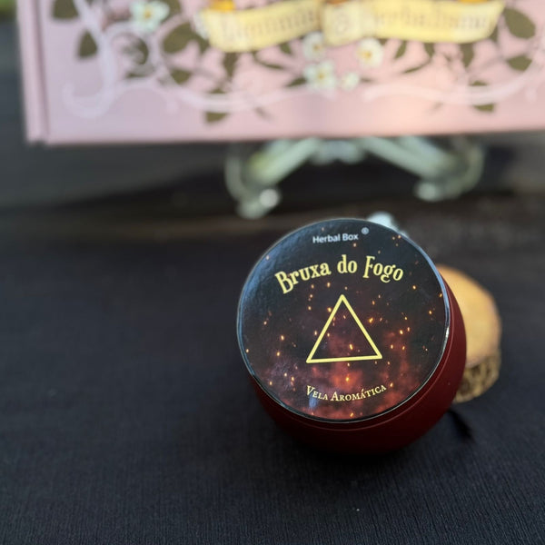 Vela aromática “Bruxa do Fogo"