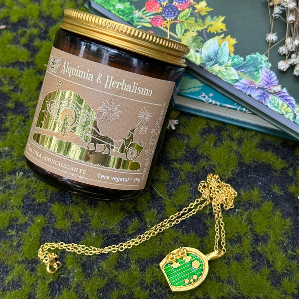 Vela Jóia "Uma Toca Aconchegante"