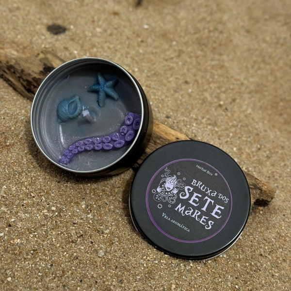Vela aromática “Bruxa dos Sete Mares”
