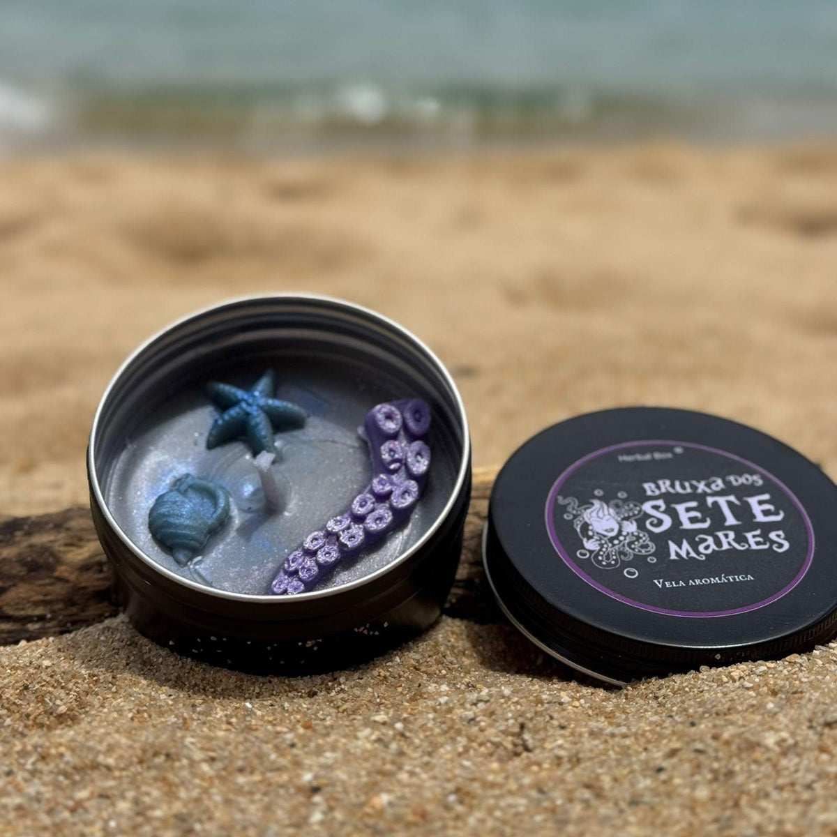 Vela aromática “Bruxa dos Sete Mares”