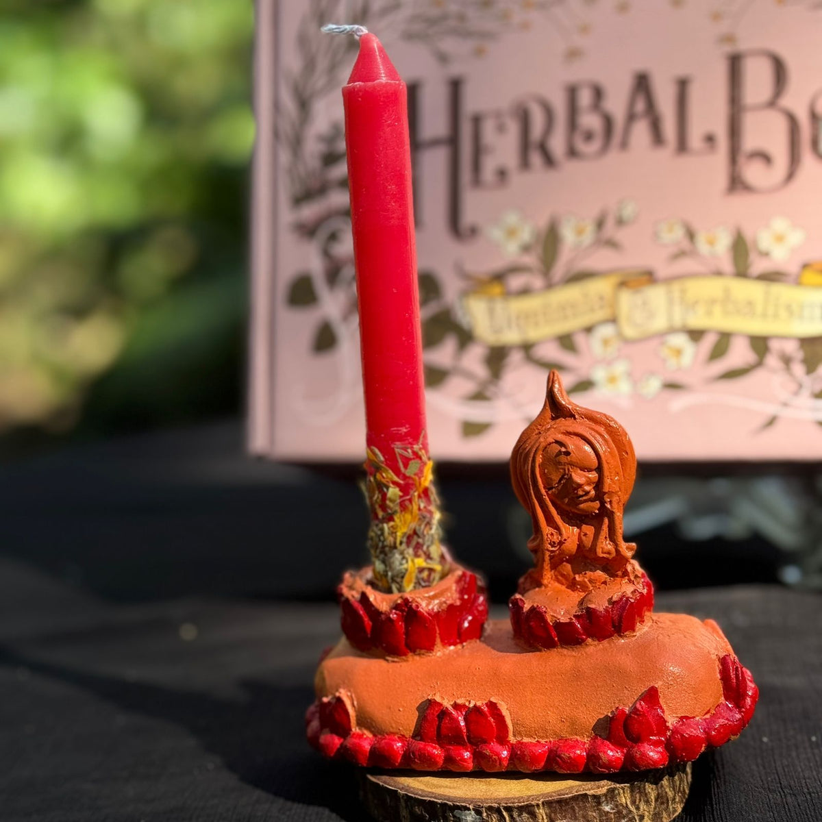 Porta Velas Elemento Fogo