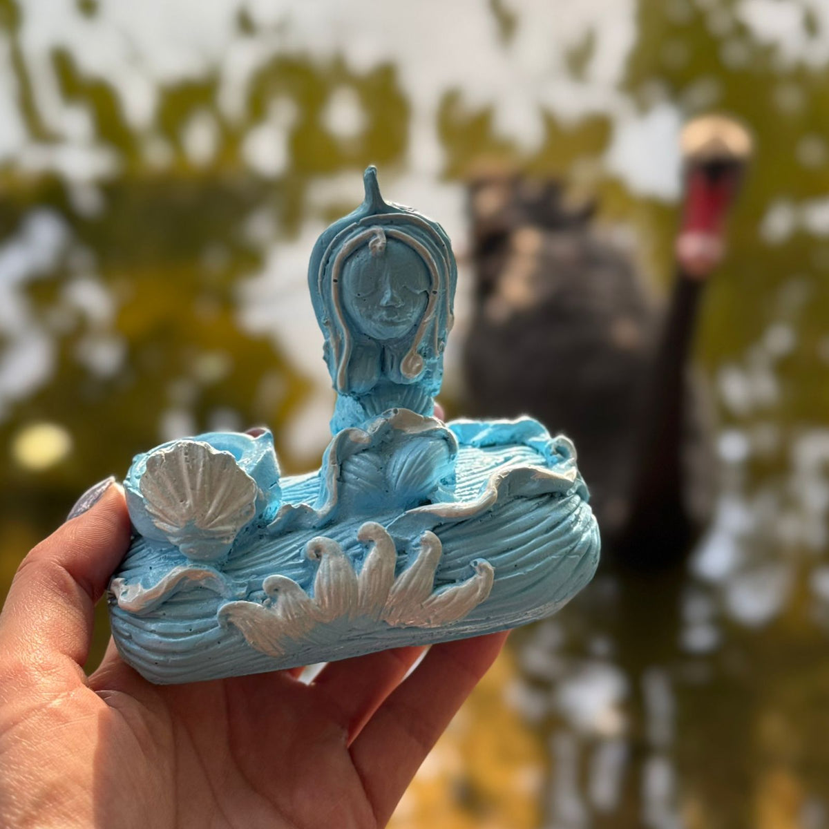 Porta Velas Elemento Água